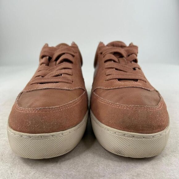 Frye Webster Low Women's Shoes US 10 M Lace Brown Leather Sneakers - Picture 2 of 10